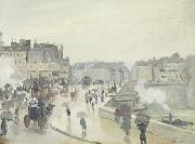 Claude Monet Le Pont Neuf Sweden oil painting artist